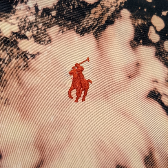 Vintage Bleach Dyed Polo Jacket - Picture 6 of 10